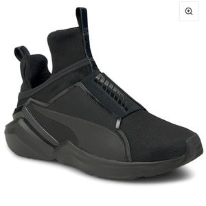 Puma Fierce 2 Slip On Sneakers in Black